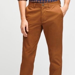 Bonobos Stretch Washed Slim Fit Twill Chinos 33X30